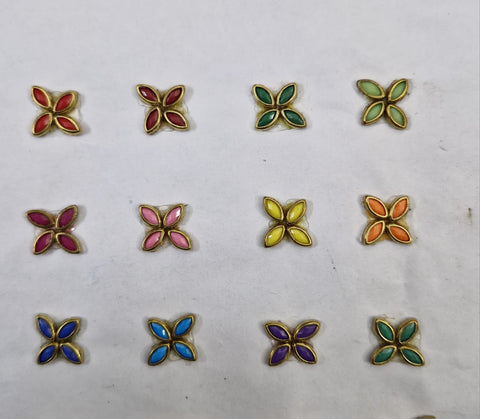 6K Mat Stones 10 GM Each 10 Colours