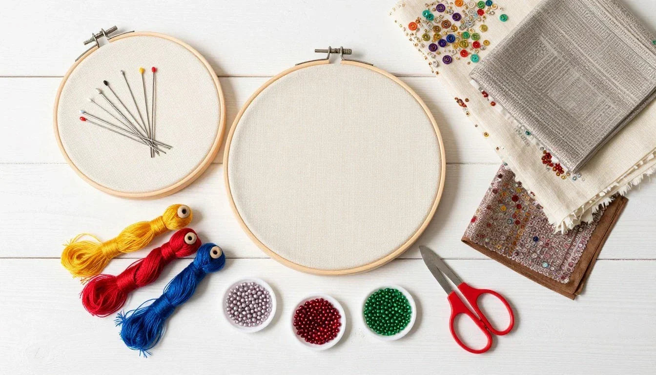 Beginner’s Guide to Aari Work: Materials You Need to Start