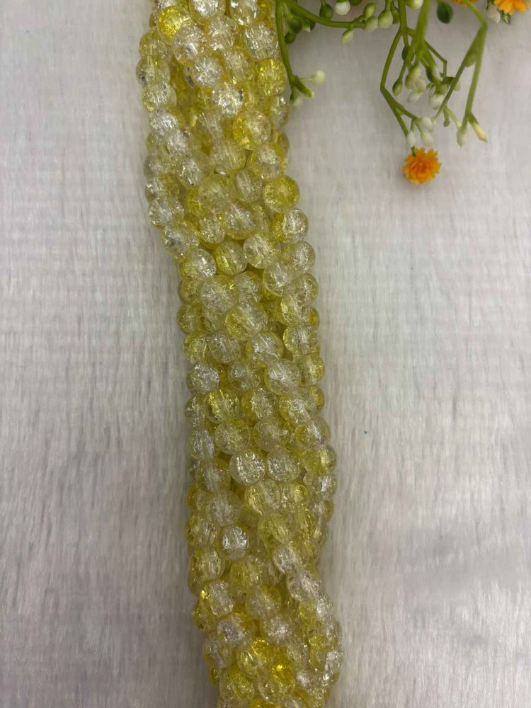 Crackle Beads D1 - 1 Line