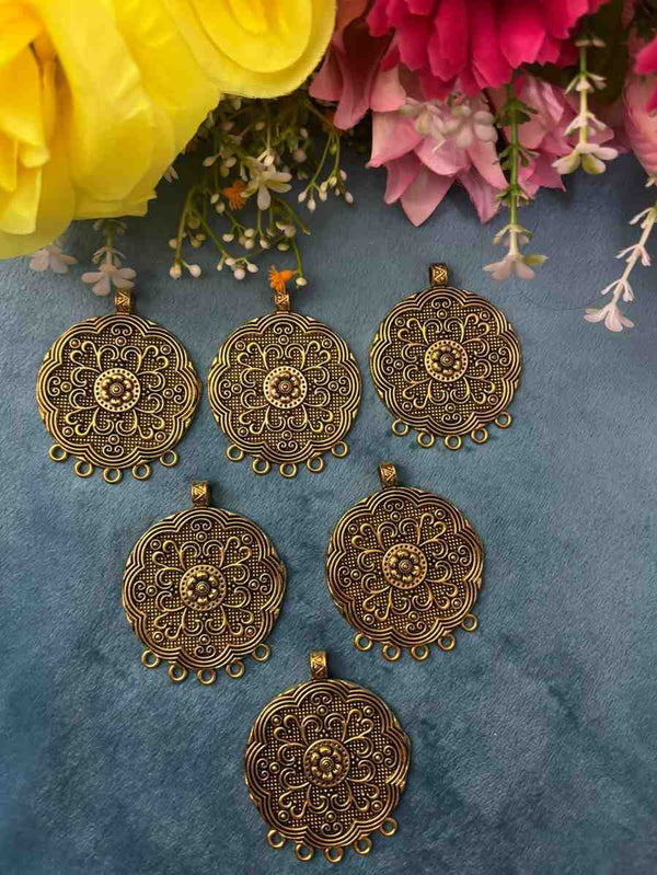 oxidised pendant 7 - 1 Piece