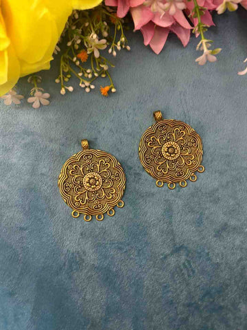 oxidised pendant 3 - 1 Piece