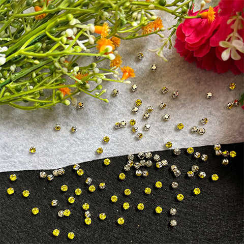 silver Base 18ss Crystal Yellow - 10 gm