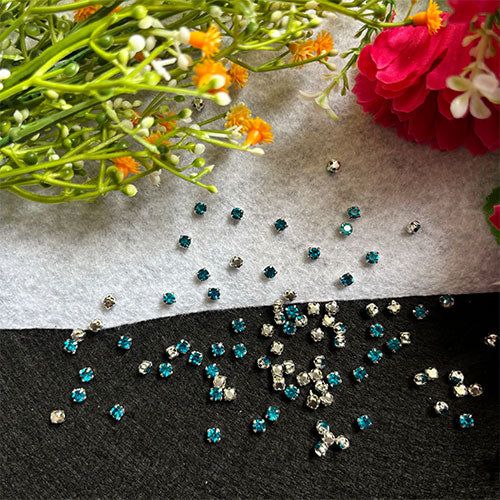 silver Base 18ss Crystal Sky Blue - 10 gm