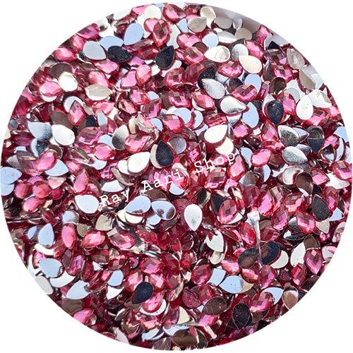 3 x 5 Thilagam Baby Pink Kundan - 10 gm
