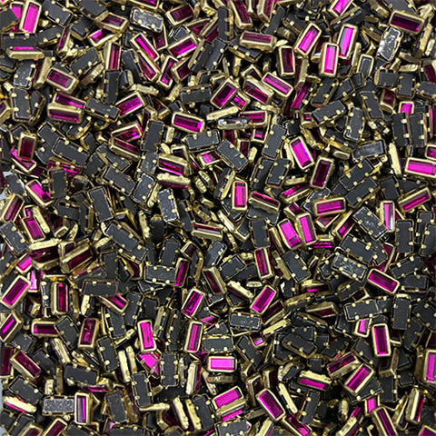Rani Pink3 x 7 Glossy Stones
