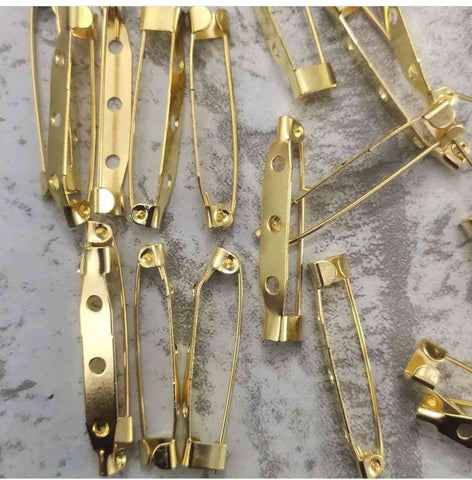 Brooch Pins - 10 Pieces