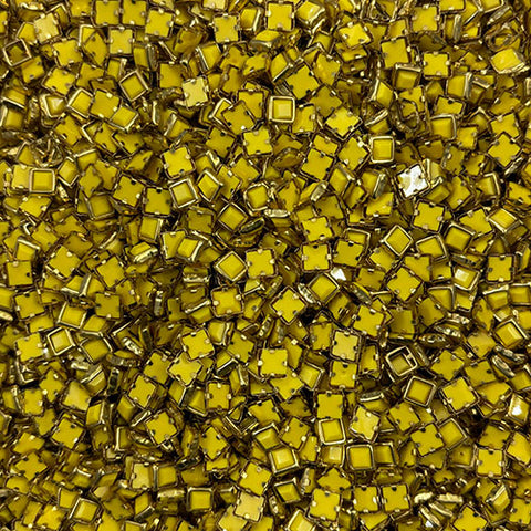 Yellow 4x4 Square Mat Stones