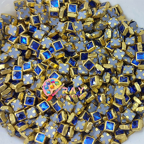 Dark Blue 4 x 4 Glossy