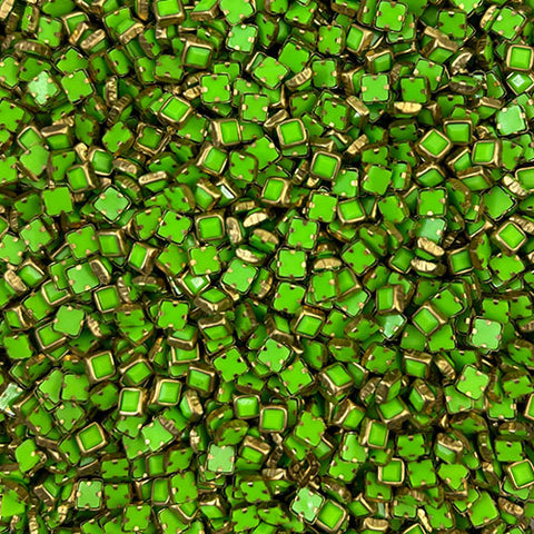 Light Green 4x4 Square Mat Stones