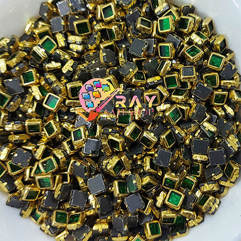 Dark Green 4 x 4 Glossy