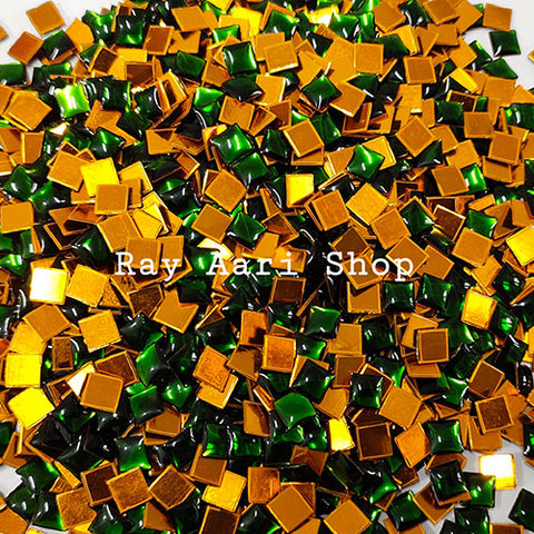 4 x 4 Square Foil Stone Model-5