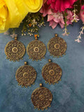 oxidised pendants - 1 Pieces