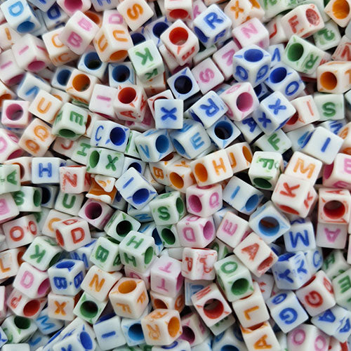 Colour Square Alphabet - 20 Gm