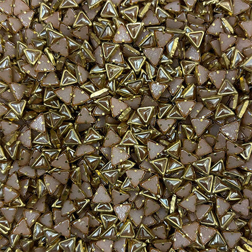 Ceramic Gold 6 x 6 Triangle
