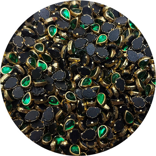 Dark Green Drop Glossy
