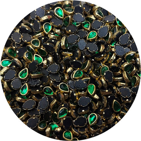 Dark Green Drop Glossy