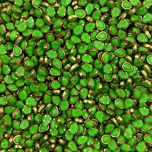 Light Green Drop Mat
