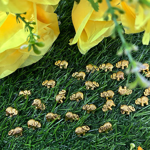 Elephant Gold - 10 pieces