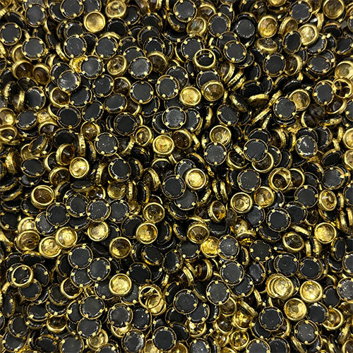 Gold Round - 4mm