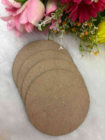 5 Inch Round MDF - 1 Piece