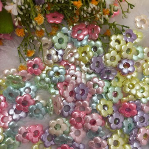 Flower Beads - 10 gm