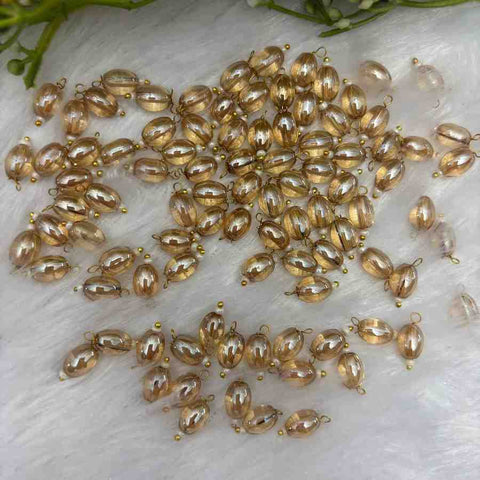 Gold 4 x 7 oval Hanging - 1 Pk