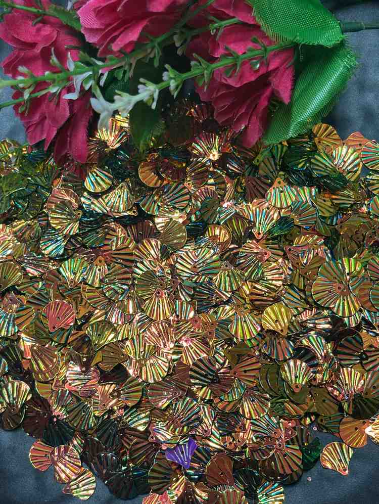 Dark Green shell sequence - 10 gm