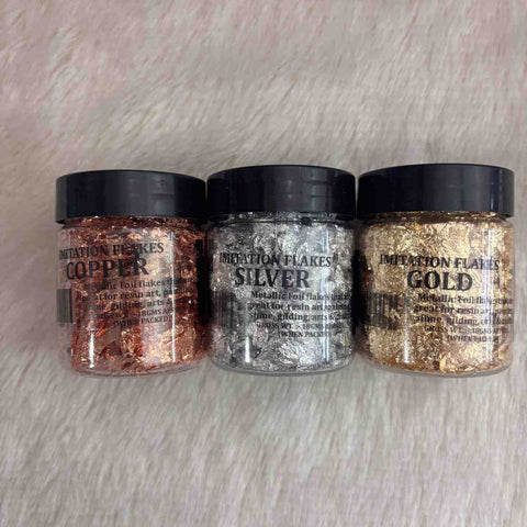 Metallic Foil Flakes - 1 Box