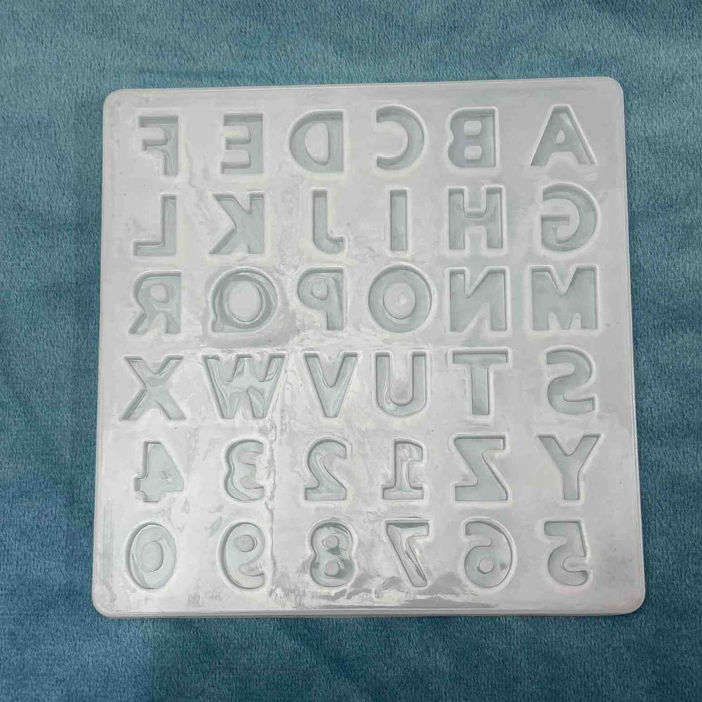 Alphabet and numerical Mold - 1 Piece