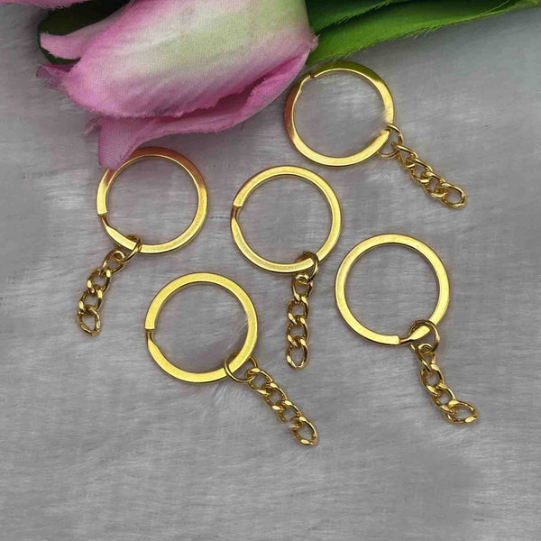 Gold Key Chain 2 cm Inner