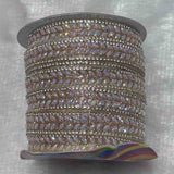 Rainbow Eye Stone Lace - 1 Meter