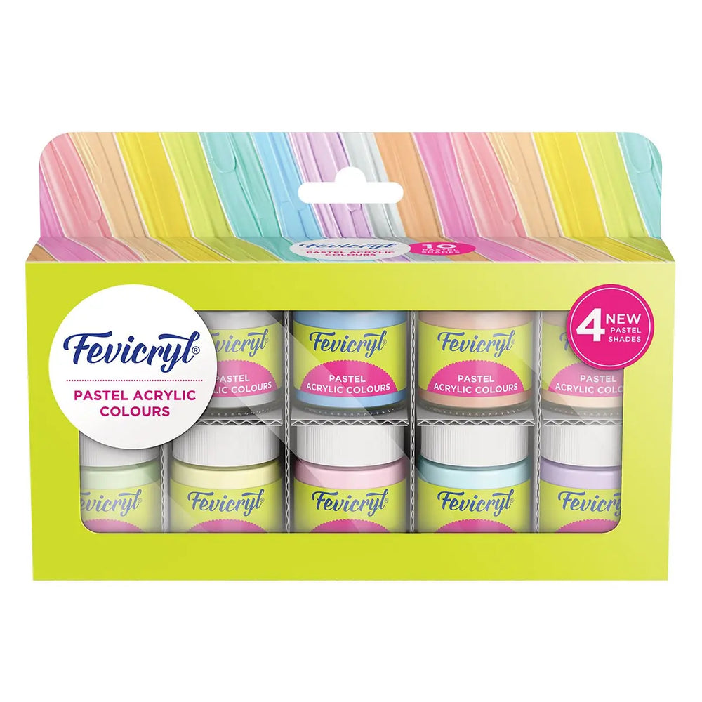 Pastel Acrylic 10 Colors Pack