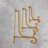 Gold Foldable Metal Stand - 1 Piece
