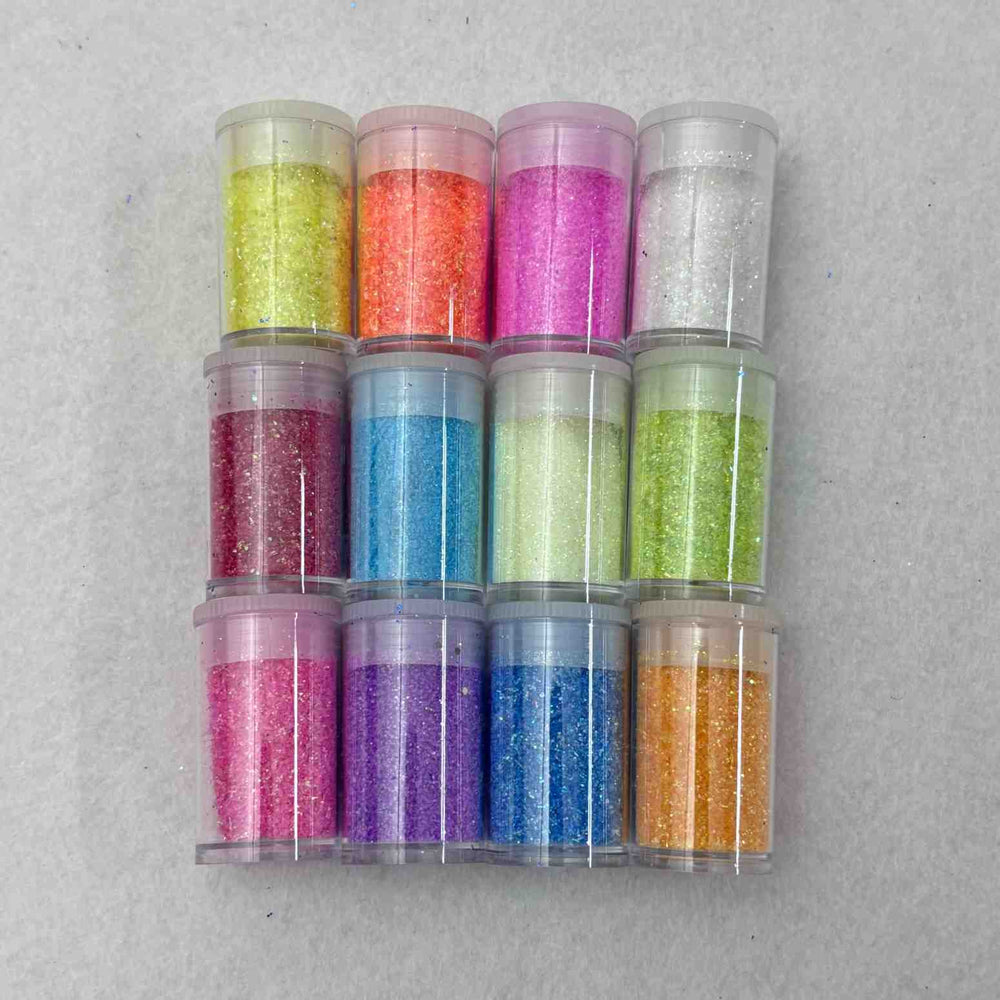 12 Colors Glitter - 1 Pack