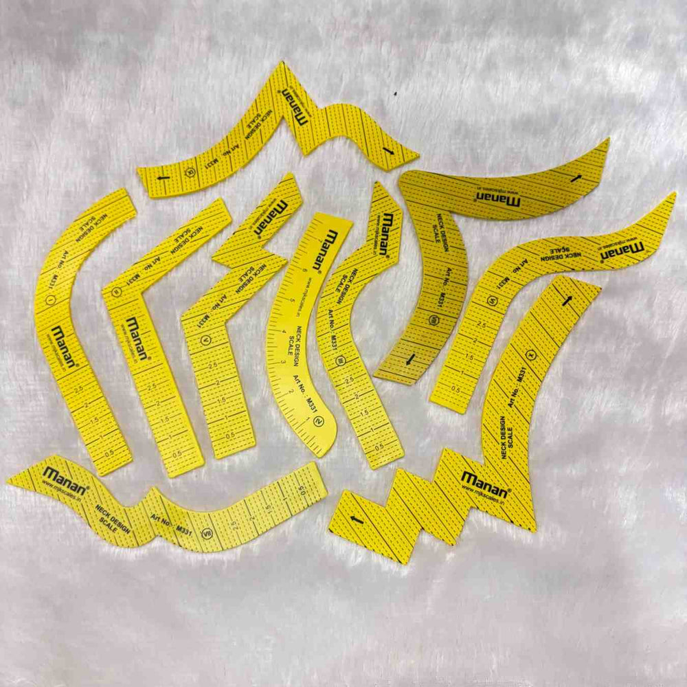Neck Design Templates Set of 10
