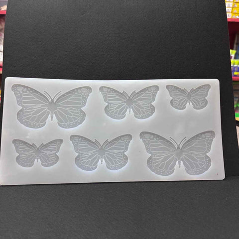 6 in 1 Butterfly Mold - 1 Piece