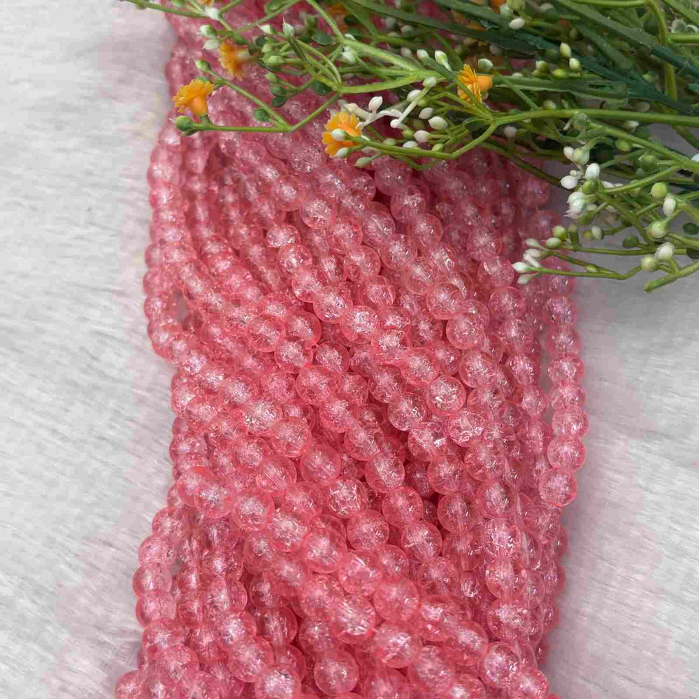 Crackle Beads D19 - 1 Line