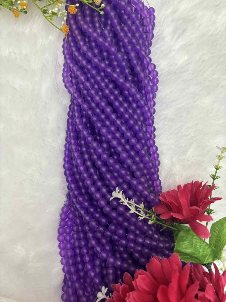 Violet ICE Beads - 1 Line