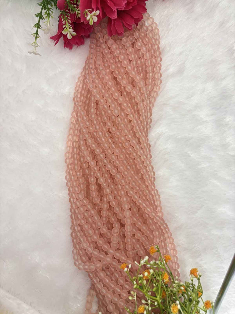 Peach ICE Beads - 1 Line