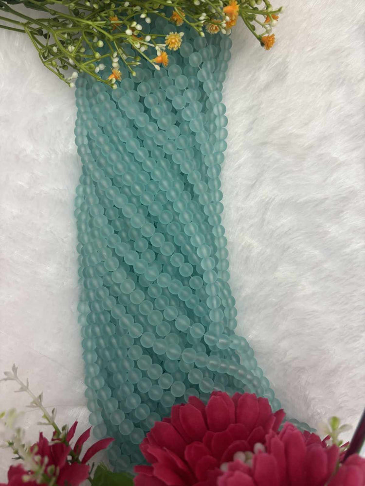 Sky Blue ICE Beads - 1 Line