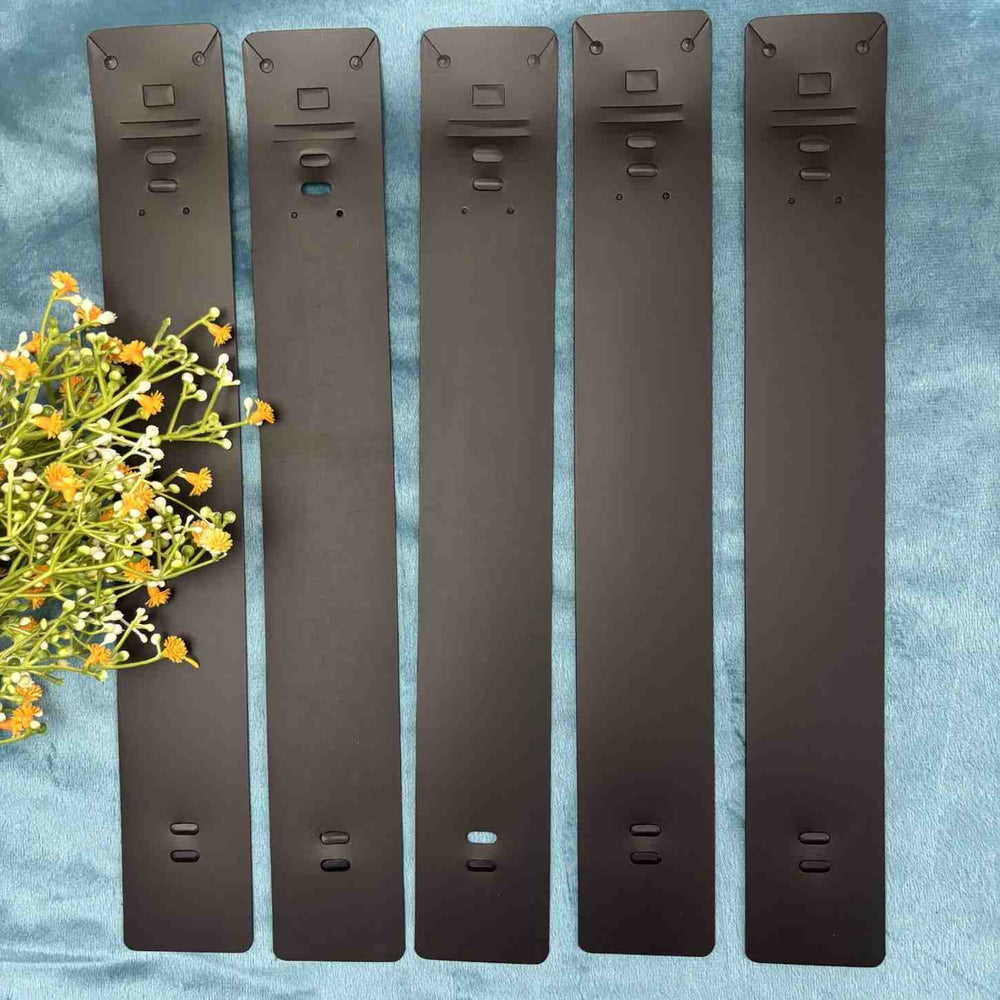 Black Chain Card 1.75 inch x 12 inch - 4 Pieces