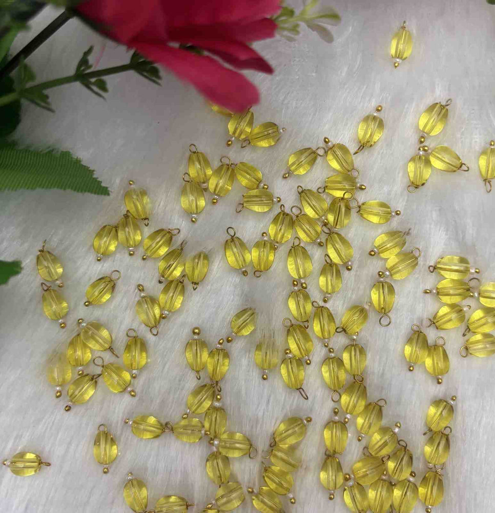 Yellow 4x7 oval Hanging - 1 pk