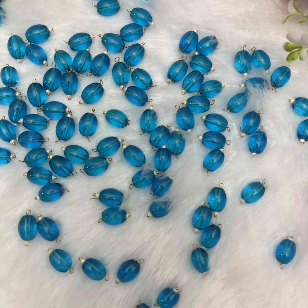 Sky Blue 8x11 oval Hanging - 1 pk