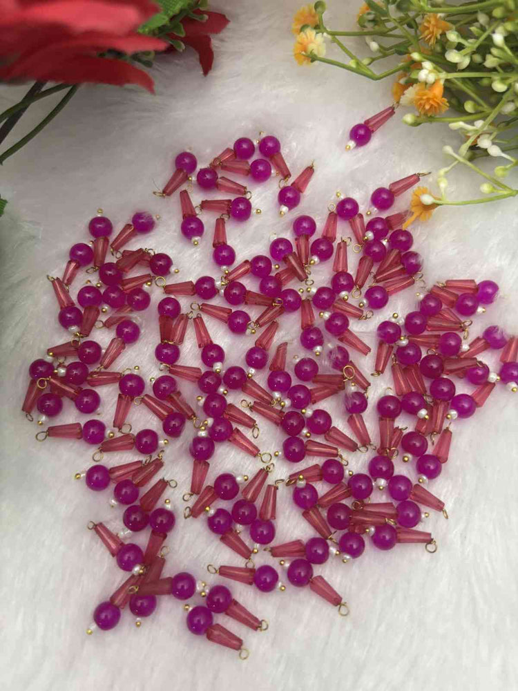 Rani Pink 4mm Round / pencil crystal - 1 pk