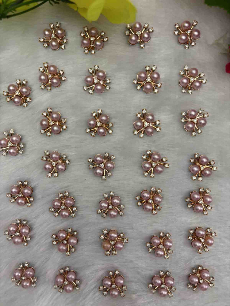 Baby pink stone Flower