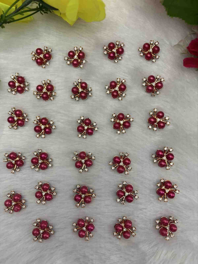 Red Stone Flower