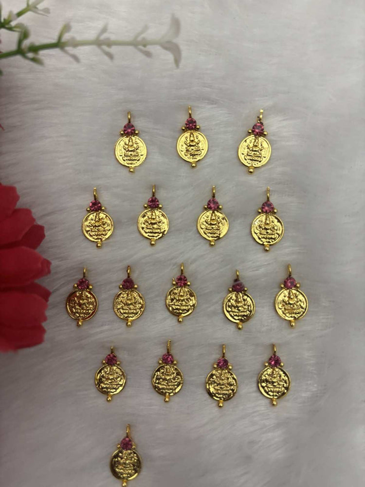 Lakshmi Coin Red - 3 Piece