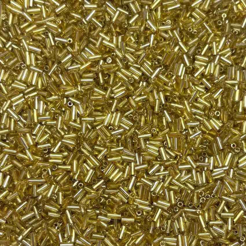 Yellow Tube Bead