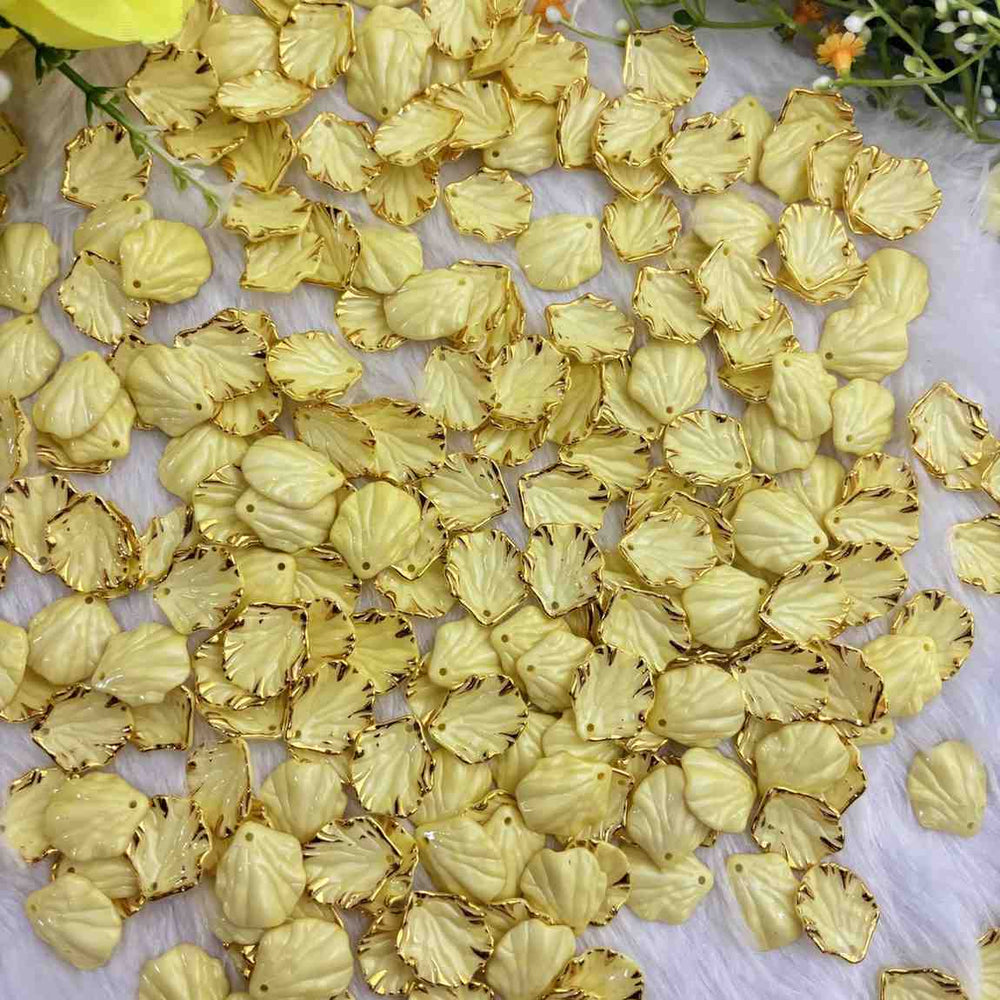 Shell Mat Finished yellow - 10 gm