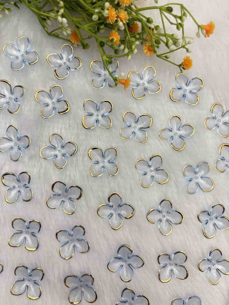 Light Sky Blue Flower Type 6 – 10gm
